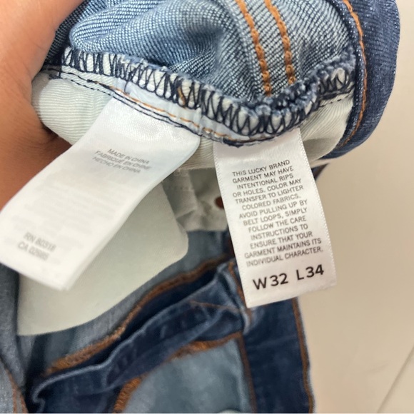 Lucky Brand Mens Easy Rider Boot Jeans Size 32 x 34 - Picture 10 of 13